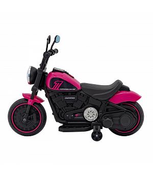 Moto Chopper 6V eléctrica para niños, rosa-pink, 1-4 AÑOS INDA566-RA-AHL008
